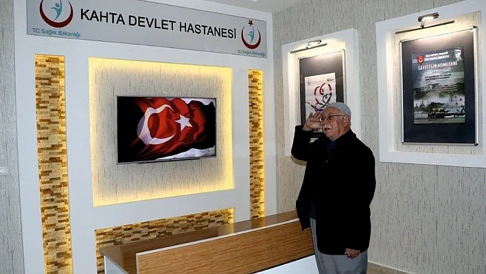 Kahta Devlet Hastanesinden 'Zeytin Dalı Harekatı'na destek
