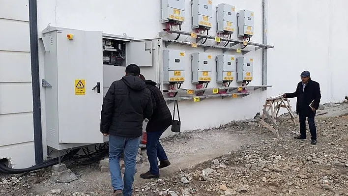 Kahta OSB'ye ilk güneş enerji santrali
