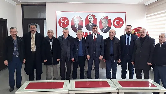 Sivaslılar Derneği'nden MHP'ye ziyaret
