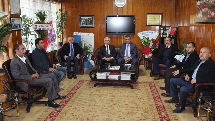 Başkan Gürkan'dan Ali Evren'e hayırlı olsun ziyaretti
