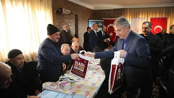 'Elazığ Her Yerde Okuyor kampanyasına destek'