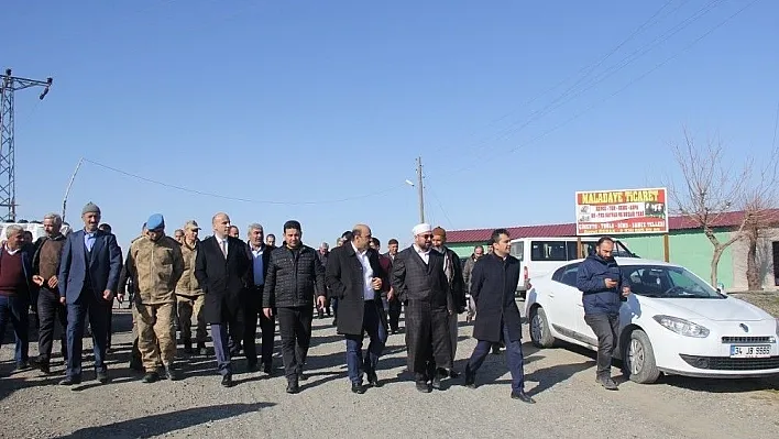 Başkan Dülgeroğlu'ndan mezra ziyaretleri
