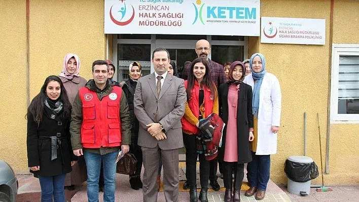 Erzincan'da Gençlerden Ketem ziyareti
