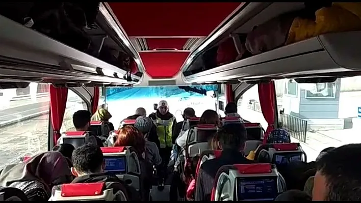 Gürün'de emniyet kemeri uygulaması
