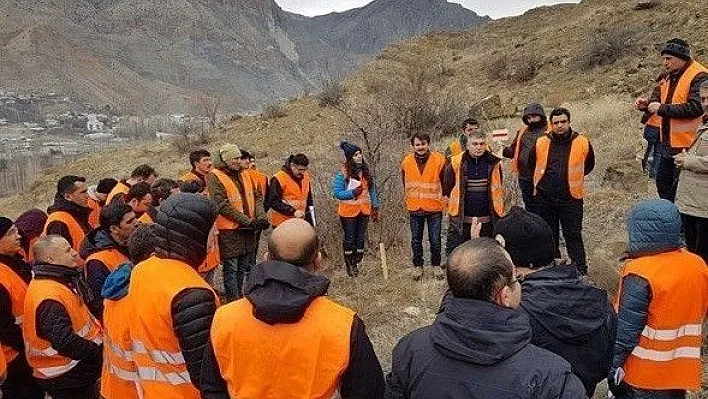 Eğitim orman yolları tatbikatı ile sona erdi
