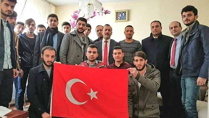 Afrin Gazisi Akpunar'a ziyaret
