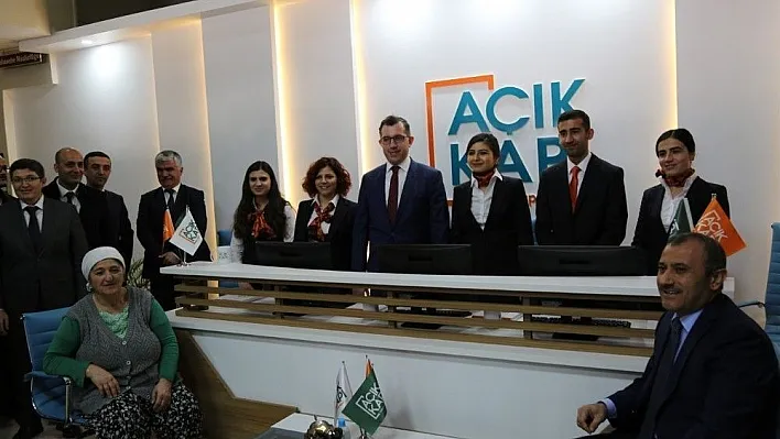 Tunceli'de 'Açık Kapı' projesi uygulamaya geçti
