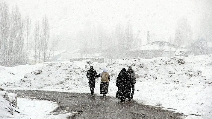 Doğu Anadolu Bölgesi yeniden kar yağışının etkisi altına girdi
