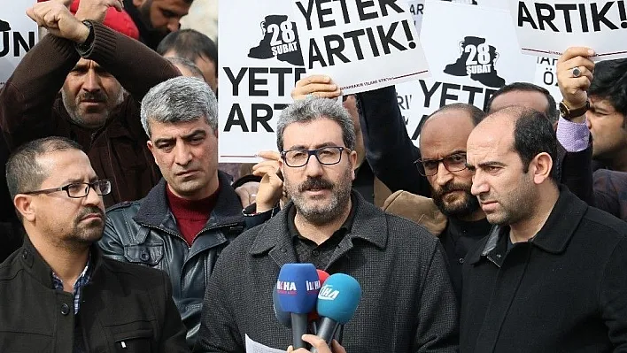Diyarbakır'da '28 Şubat mahpusları serbest bırakılsın' talebi
