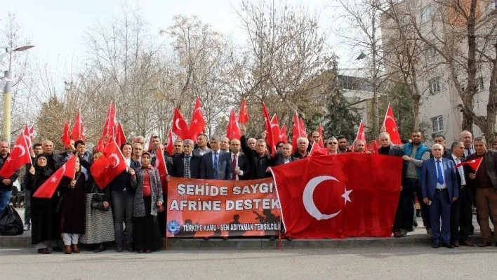 Türkiye Kamu-Sen'den 'Şehide Saygı, Afrin'e Destek' açıklaması
