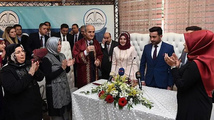 Dulkadiroğlu'nda 17 çifte nikah
