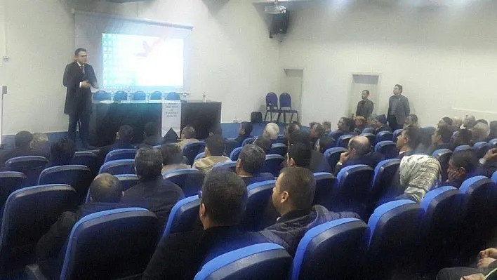 Tekman'da 'Kadına Yönelik Şiddetle Mücadele' semineri
