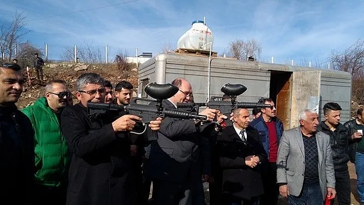 Suşehri'nde Paintball Sahası Açıldı
