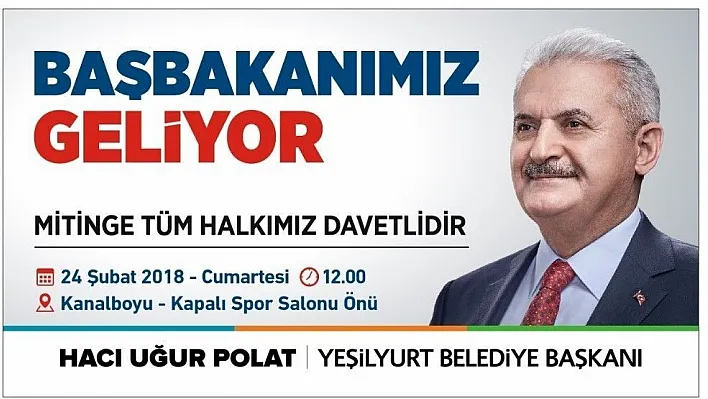 Başbakanın Malatya'ya gelişi
