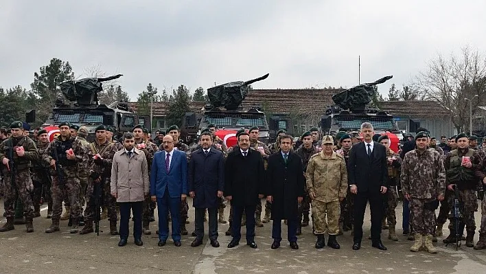 Polis Özel Harekat Timleri dualarla uğurlandı
