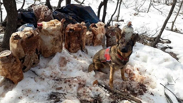 Tunceli'de 4 sığınak imha edildi, 150 kiloluk patlayıcı ele geçirildi
