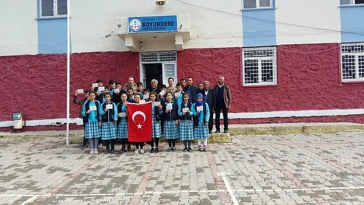 Köy okulu öğrencilerinden komutana mektup
