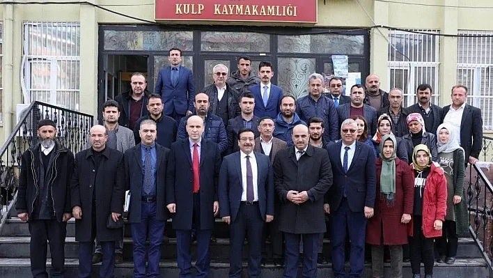 'Kulp'un refahını arttıracak projeleri hizmete sunuyoruz'
