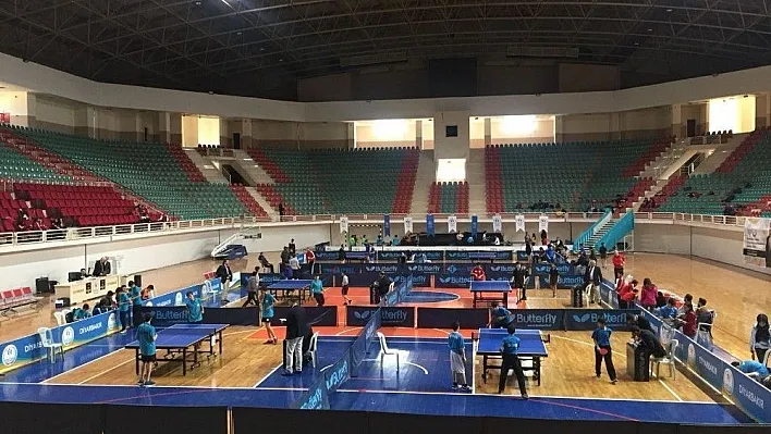 Diyarbakır'da masa tenisi çeyrek final müsabakaları sona erdi
