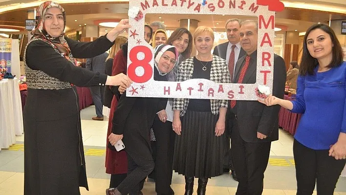 Kadın konuk evi sakinlerinin el emekleri sergilendi
