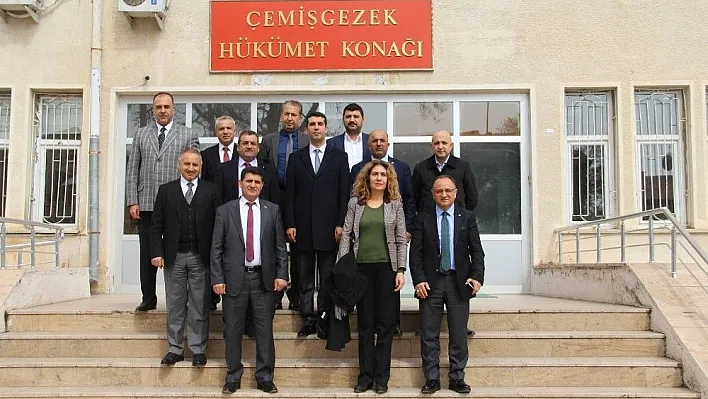 Elazığ heyetinden Çemişgezek'e ziyaret
