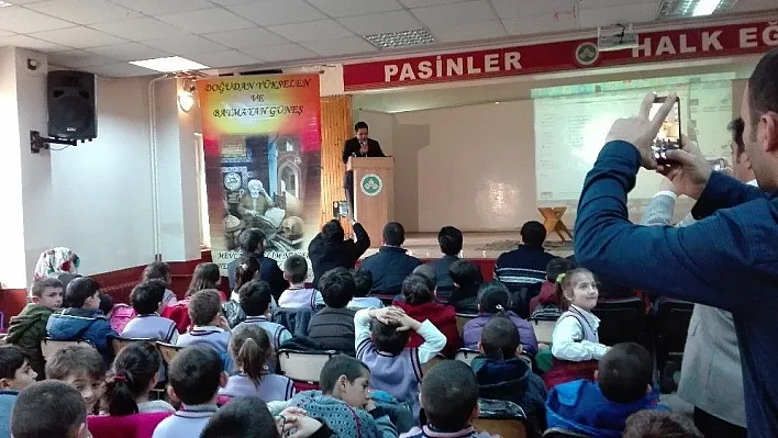 Pasinler'de İbrahim Hakkı Hazretlerinin hayatı anlatıldı
