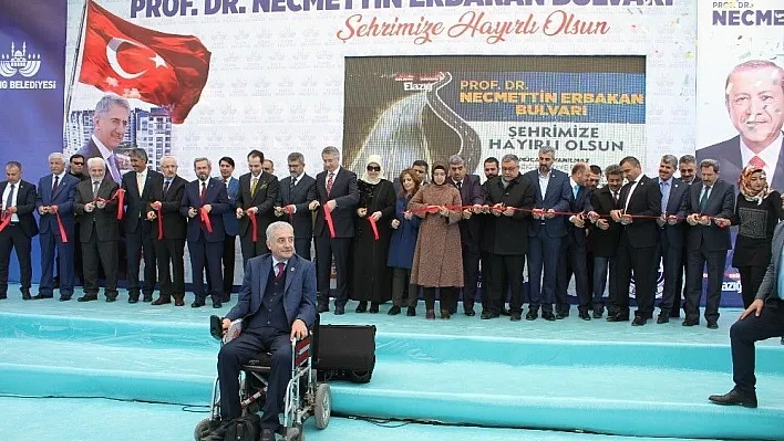 Prof. Dr. Necmettin Erbakan Bulvarı açıldı