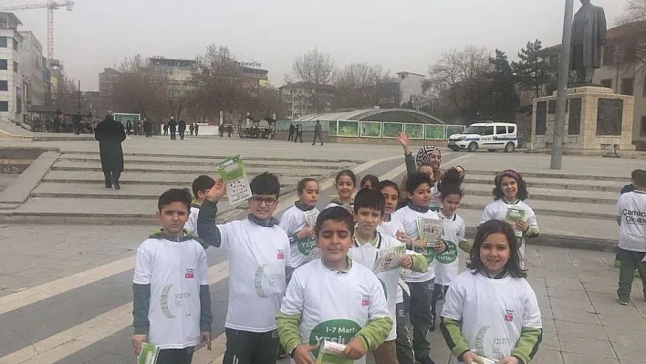 Öğrenciler Yeşilay Haftasını kutladı
