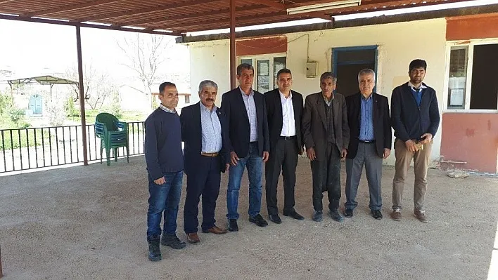 Erdoğan Besni'de ve köylerde incelemelerde bulundu
