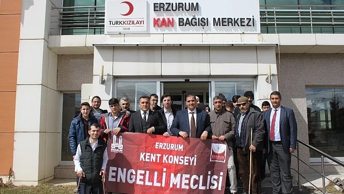 Kent Konseyi 'Can'a Kan Oluyoruz' sloganıyla kan bağışında bulundu
