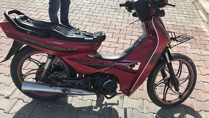 Çalıntı motosikletle yakalanan şahıs gözaltına alındı
