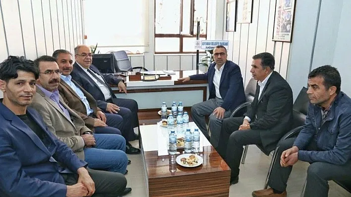 Kutlu meslek odaları başkanlarıyla bir araya geldi
