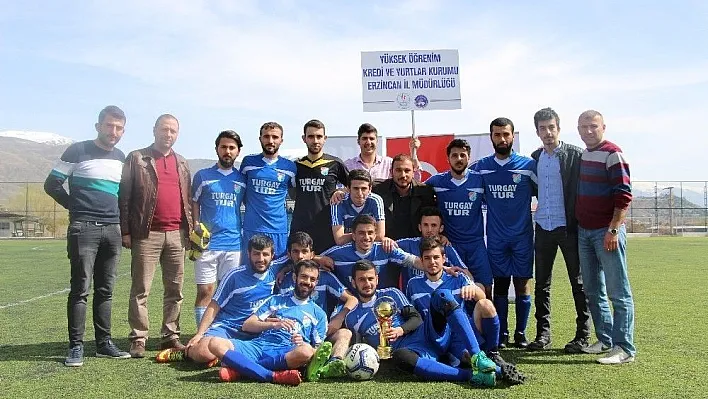 KYK futbol turnuvası sona erdi
