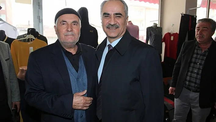 Başkan Aydın'dan esnaf ziyareti
