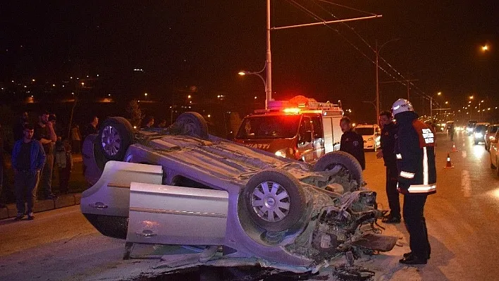 Malatya-Elazığ karayolunda trafik kazası!