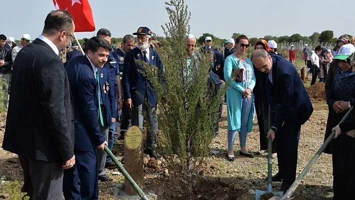 Kahramanmaraş'ta 'Şehitler Ormanı' kuruldu
