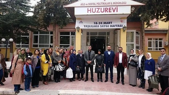 MHP'li Başkan, huzurevini ziyaret etti
