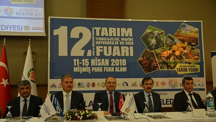 12.Tarım Fuarı 11 Nisan'da açılıyor
