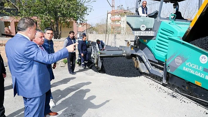 Başkan Gürkan çalışmaları yerinde inceledi
