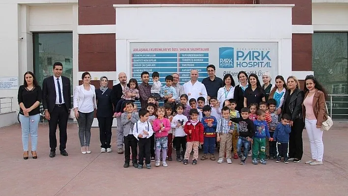 Minikler Park Hospital Hastanesini gezdi
