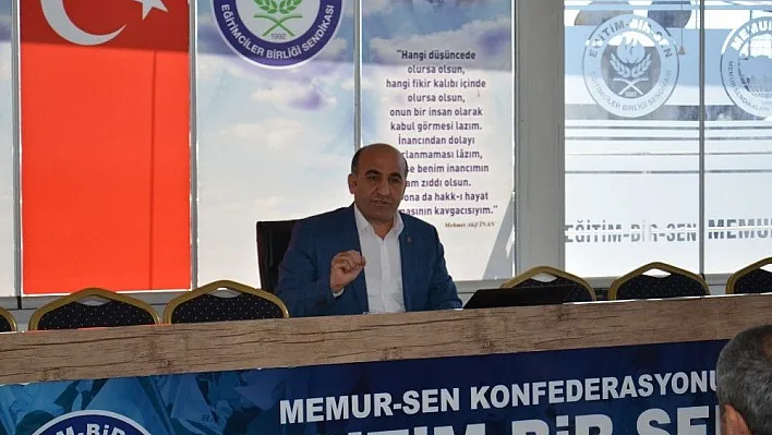 Başkan Deniz: 'Kamu görevlilerine zarar veren uygulamalardan vazgeçilmelidir'
