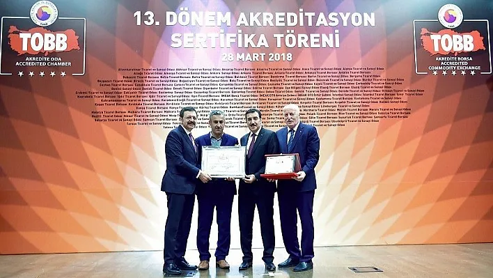 Malatya Ticaret Borsası '5 yıldızlı' oldu
