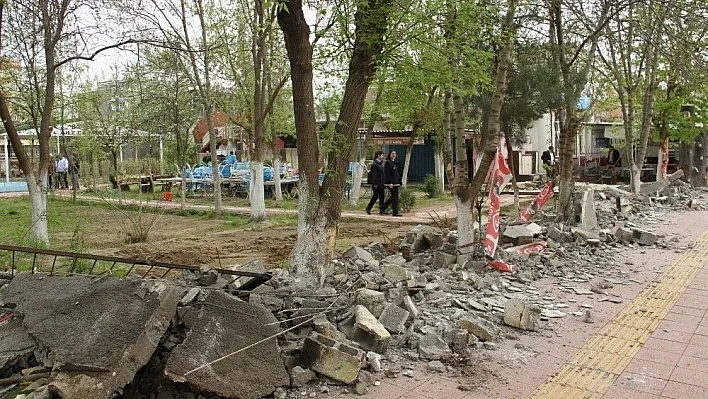 Bismil'in en büyük parkı için ilk kazma vuruldu
