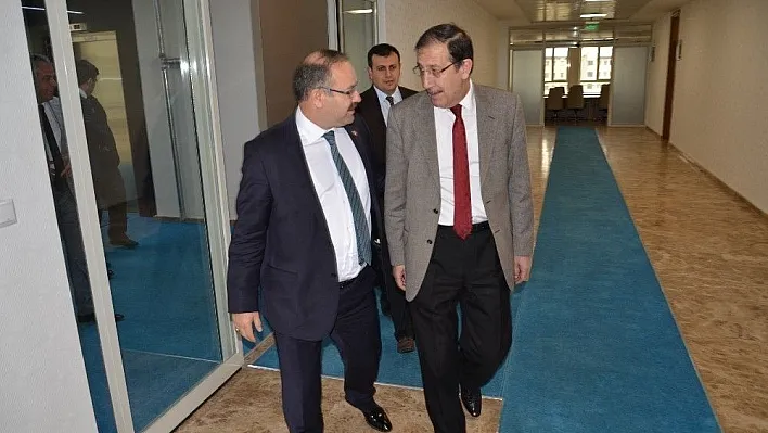 Başkan Bulutlar, çalışmalarını milletvekili Deligöz'e anlattı
