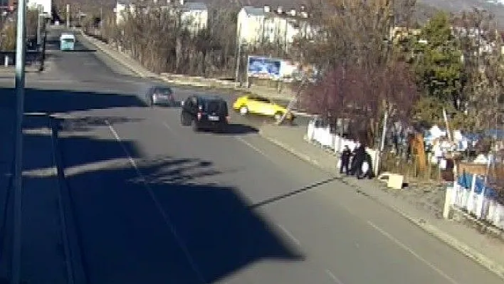 Kazalar kameraya yansıdı