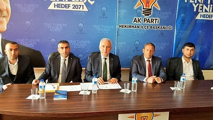 AK Parti Malatya İl Başkanı Hakan Kahtalı:
