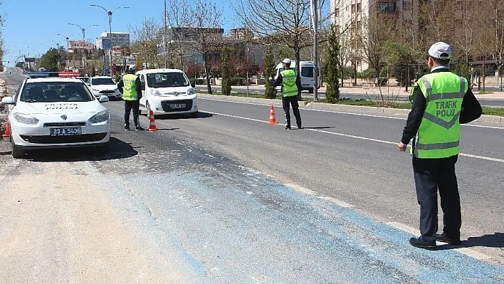 Elazığ'da emniyet kemeri uygulaması