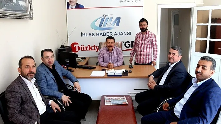 İHH'dan İHA'ya ziyaret
