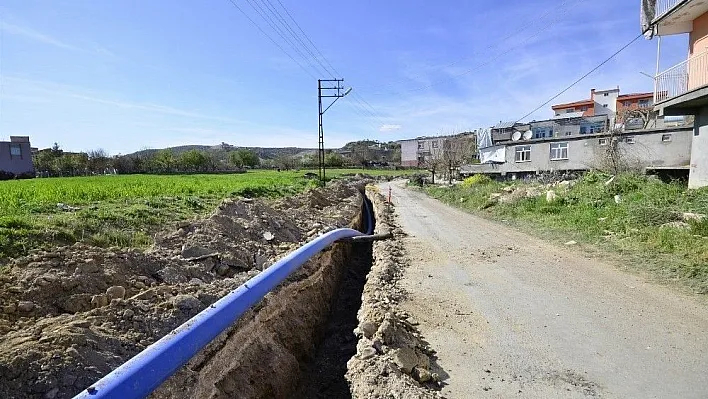 Dicle'de asbestli borular değiştirildi
