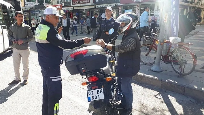 Adıyaman'da motosiklet denetimi
